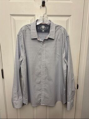 Flags & Anthem MADEFLEX Men's XL Long Sleeve Button-Front Dress Shirt